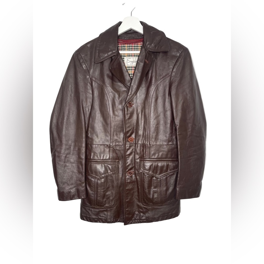 Simpsons - Leather Coat